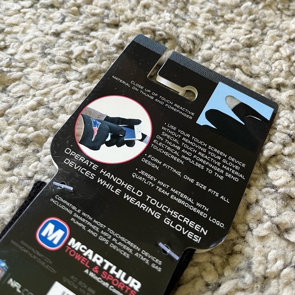 NFL 🏈 NEW YORK JETS Technology Gloves - Picture 6 of 8